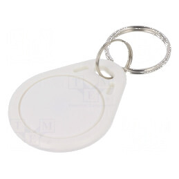 Breloc RFID plastic alb 125kHz 8BROM - Card de acces securizat | Electronic-mag.ro | Componente Electronice