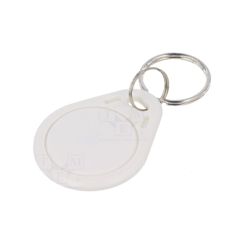 Breloc RFID plastic alb 125kHz 8BROM - Card de acces securizat | Electronic-mag.ro | Componente Electronice Breloc RFID plastic alb 125kHz 8BROM - Card de acces securizat | Electronic-mag.ro | Componente Electronice