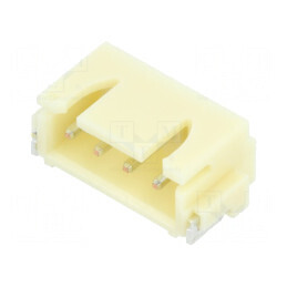 Conector cablu-placă soclu tată XH 2,5mm 4 PIN SMT 250V 3A | Electronic-mag.ro | Componente Electronice