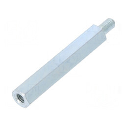 Piuliță-distanțieră filetată M4, 40mm, pentru fixare și suport | Electronic-mag.ro | Componente Electronice