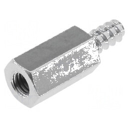 Piuliță distanțieră filetată M6 15mm hexagonală | Electronic-mag.ro | Componente Electronice