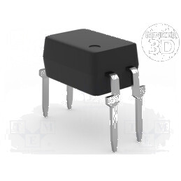 Optocuplor THT DIP4 cu 1 canal, ieșire tranzistori, izolație 5kV, Uce 80V | Electronic-mag.ro | Componente Electronice