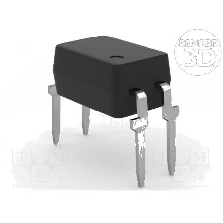 Optocuplor THT DIP4 cu 1 canal, ieșire tranzistori, izolație 5kV, Uce 80V | Electronic-mag.ro | Componente Electronice