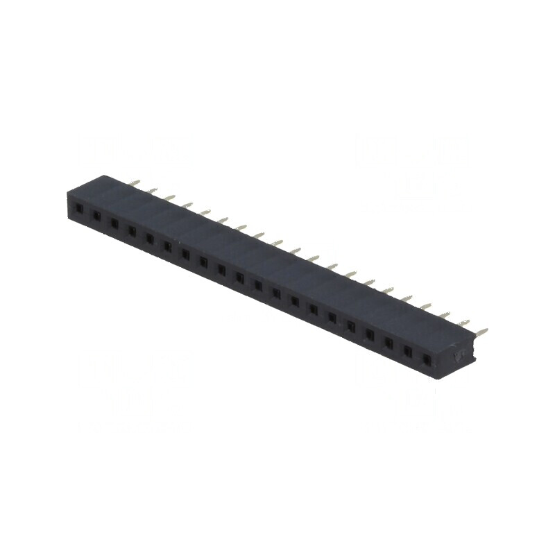 Conector şiruri pini soclu mamă 20 pini 2mm THT 1x20 | Electronic-mag.ro | Componente Electronice