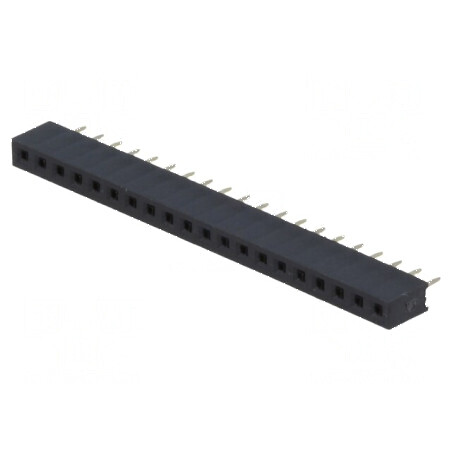 Conector şiruri pini soclu mamă 20 pini 2mm THT 1x20 | Electronic-mag.ro | Componente Electronice