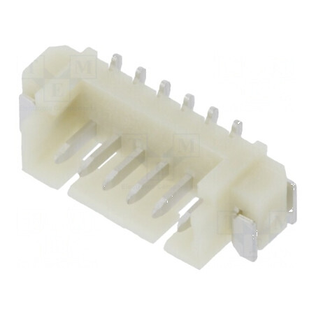 Conector cablu-placă soclu tată 1,25mm PIN 6 SMT 125V 1A pentru electronică | Electronic-mag.ro | Componente Electronice