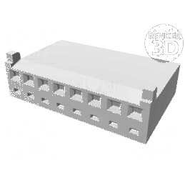 Conector cablu-placă CST-100 2,54mm 8 PIN mamă pe cablu | Electronic-mag.ro | Componente Electronice
