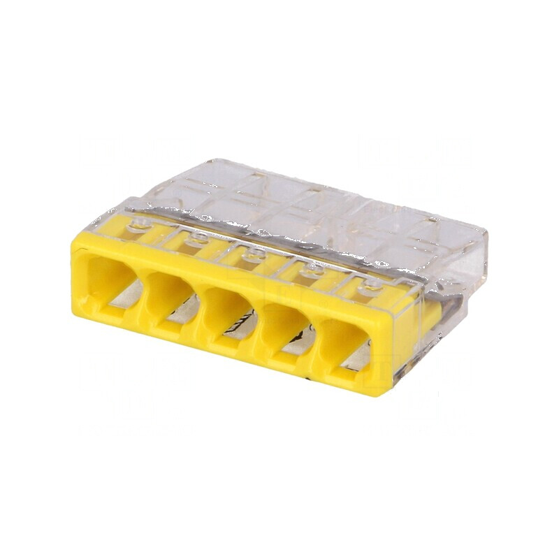 Bornă cu arc 2273 cu eliberare rapidă, 0,5÷2,5mm², 450V, 24A | Electronic-mag.ro | Componente Electronice Bornă cu arc 2273 cu eliberare rapidă, 0,5÷2,5mm², 450V, 24A | Electronic-mag.ro | Componente Electronice