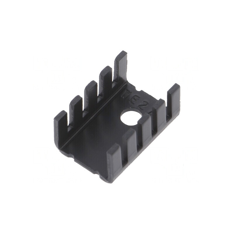 Radiator extrudat U TO220 negru 19,1mm x 13mm x 9,5mm | Electronic-mag.ro | Componente Electronice Radiator extrudat U TO220 negru 19,1mm x 13mm x 9,5mm | Electronic-mag.ro | Componente Electronice