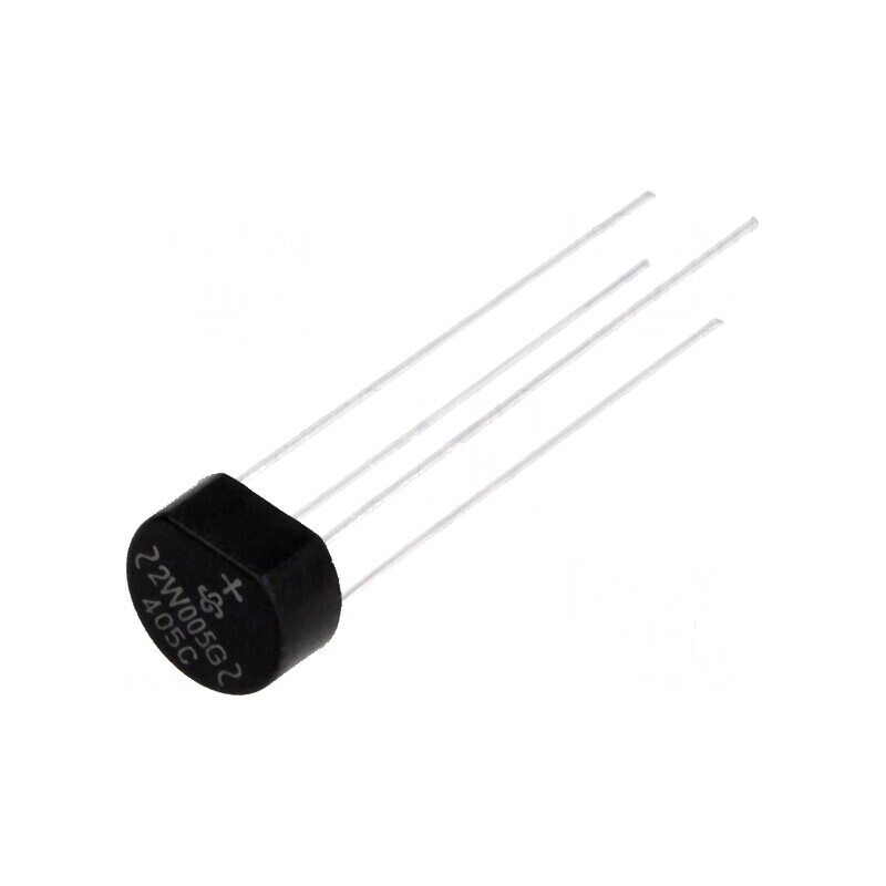Punte redresoare monofazat Urmax 50V 2A 60A rotund - componentă electronică de calitate | Electronic-mag.ro | Componente Electronice Punte redresoare monofazat Urmax 50V 2A 60A rotund - componentă electronică de calitate | Electronic-mag.ro | Componente Electronice