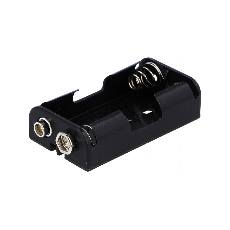 Suport baterii AA R6 tip 6F22, negru, 2 numere | Electronic-mag.ro | Componente Electronice Suport baterii AA R6 tip 6F22, negru, 2 numere | Electronic-mag.ro | Componente Electronice