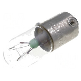 Lampă baionetă BA9S 24VDC 50mA T3 1/4 1,2W Ø 10,3mm | Electronic-mag.ro | Componente Electronice