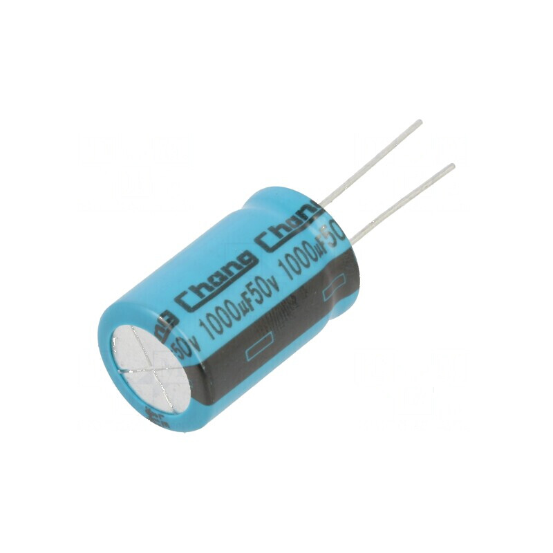 Condensator electrolitic THT 1mF 50VDC Ø16x25mm Raster 7,5mm | Electronic-mag.ro | Componente Electronice Condensator electrolitic THT 1mF 50VDC Ø16x25mm Raster 7,5mm | Electronic-mag.ro | Componente Electronice