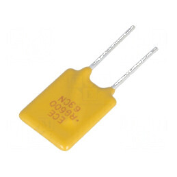 Siguranţă polimerică PTC 6A Ø0,81x7,6mm - 5,1mm | Electronic-mag.ro | Componente Electronice