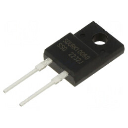 Diodă redresoare THT 600V 10A TO220FP-2 cu Ufmax 2,3V 25ns | Electronic-mag.ro | Componente Electronice