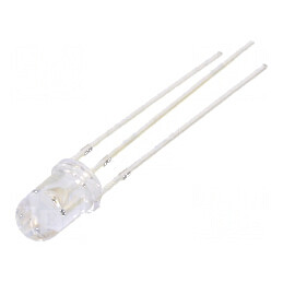 LED 5mm roșie/verde 30° convex, tensiune 3 5VDC | Electronic-mag.ro | Componente Electronice