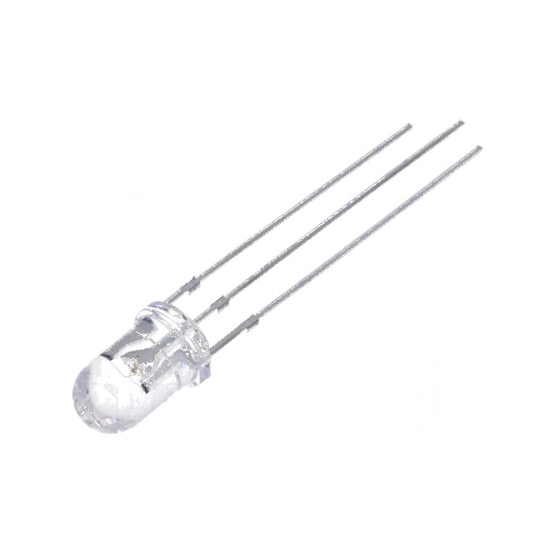 LED 5mm roșie/galbenă 30° convex - Nr. term: 3 | Electronic-mag.ro | Componente Electronice
