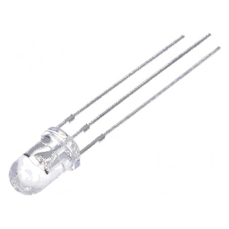 LED 5mm roșie/galbenă 30° convex - Nr. term: 3 | Electronic-mag.ro | Componente Electronice