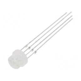 LED RGB 4,8mm 100° Convex cu Temperatura de Funcționare -30÷85°C | Electronic-mag.ro | Componente Electronice