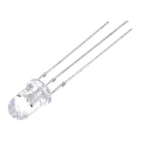 LED 5mm galben/verde 30° convex - Nr. term: 3 | Electronic-mag.ro | Componente Electronice