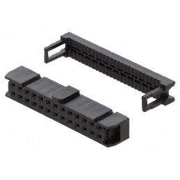 Conector IDC mufă mamă 26 pini fără presare cablu | Electronic-mag.ro | Componente Electronice