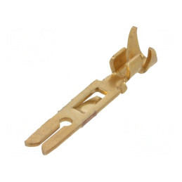 Pin hermafrodit bronz-fosfor nichelat aurit 28AWG-18AWG 516 pentru conexiuni electrice | Electronic-mag.ro | Componente Electronice