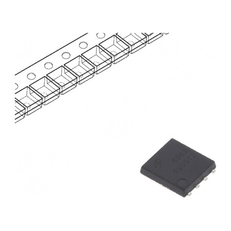 Tranzistor N-MOSFET unipolar 30V 39A 13W DFN5x6 pentru aplicații electronice | Electronic-mag.ro | Componente Electronice