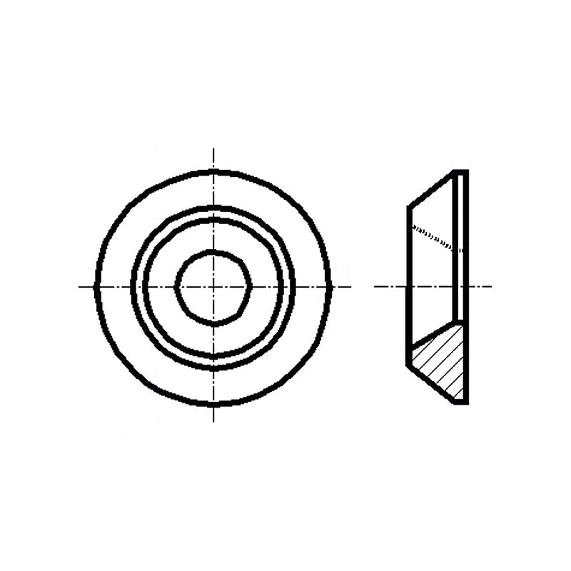 Şaibă conică M6 D18mm h3,3mm BN 4879 pentru şuruburi | Electronic-mag.ro | Componente Electronice