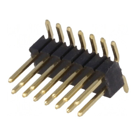 Conector şir pini tată 14 verticale 1,27mm pentru conexiuni electrice | Electronic-mag.ro | Componente Electronice