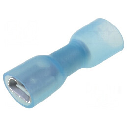 Terminal plat 6,3mm mamă 0,8mm pentru cablu 1,5÷2,5mm² crimpat | Electronic-mag.ro | Componente Electronice