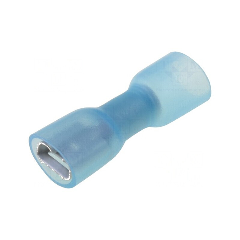 Terminal plat 6,3mm mamă 0,8mm pentru cablu 1,5÷2,5mm² crimpat | Electronic-mag.ro | Componente Electronice Terminal plat 6,3mm mamă 0,8mm pentru cablu 1,5÷2,5mm² crimpat | Electronic-mag.ro | Componente Electronice