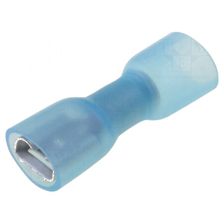 Terminal plat 6,3mm mamă 0,8mm pentru cablu 1,5÷2,5mm² crimpat | Electronic-mag.ro | Componente Electronice