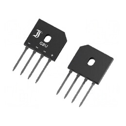 Punte redresoare monofazat Urmax 50V 10A 220A - componentă electronică pentru alimentare | Electronic-mag.ro | Componente Electronice