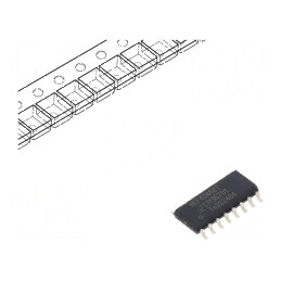 Buclă de prindere a fazei CMOS SMD SO16 3÷15VDC - IC digital | Electronic-mag.ro | Componente Electronice