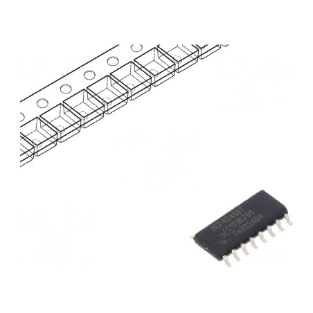Buclă de prindere a fazei CMOS SMD SO16 3÷15VDC - IC digital | Electronic-mag.ro | Componente Electronice