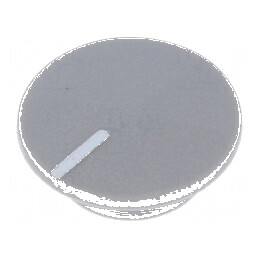 Capac plastic pentru fixare prin apăsare, gri | Electronic-mag.ro | Componente Electronice