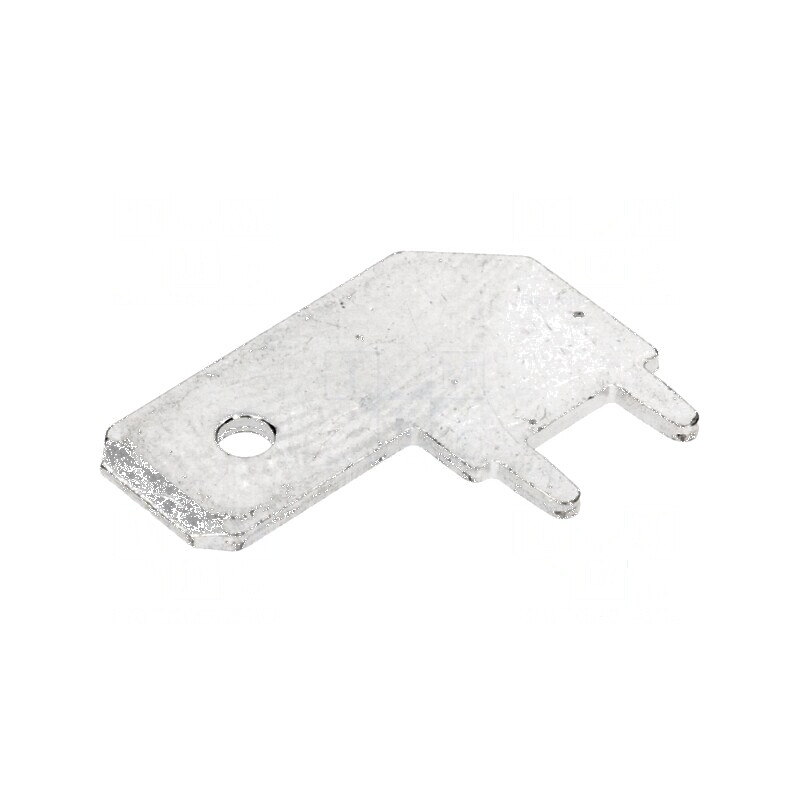 Terminal plat 6,3mm 0,8mm tată THT alamă cositorită - Conector electric pentru montaj PCB | Electronic-mag.ro | Componente Electronice Terminal plat 6,3mm 0,8mm tată THT alamă cositorită - Conector electric pentru montaj PCB | Electronic-mag.ro | Componente Electronice