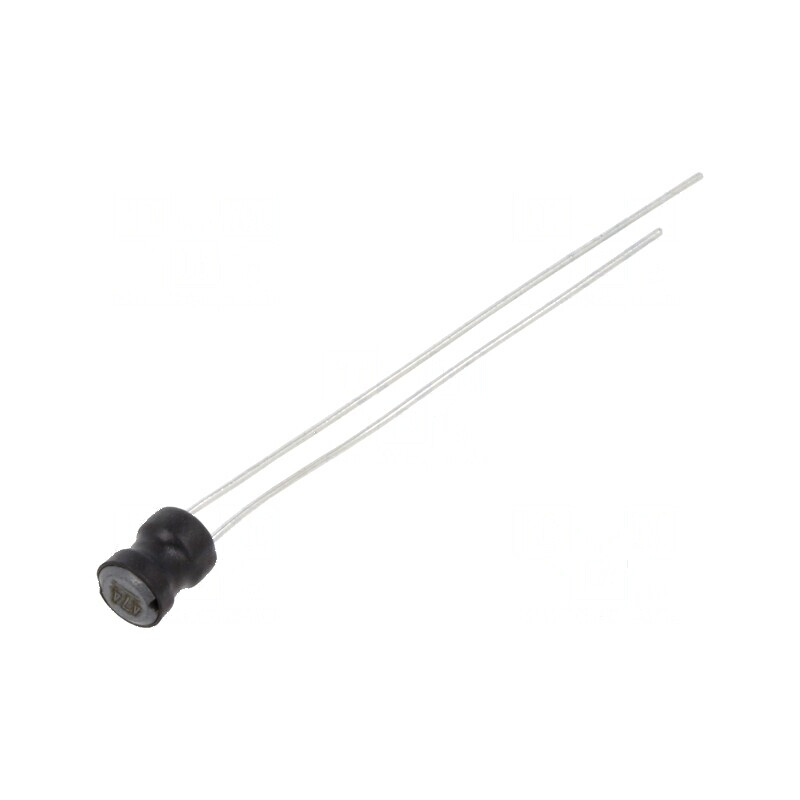 Inductor THT 470uH 140mA 6,4Ω ±10% Ø5x7,5mm verticale pentru circuite electrice | Electronic-mag.ro | Componente Electronice