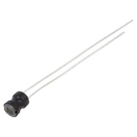 Inductor THT 470uH 140mA 6,4Ω ±10% Ø5x7,5mm verticale pentru circuite electrice | Electronic-mag.ro | Componente Electronice