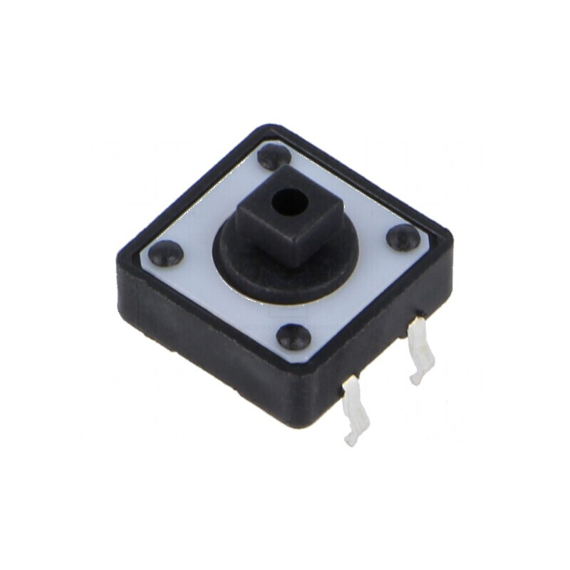 Microîntrerupător TACT SPST-NO 0,05A/24VDC THT Poz: 2 Fără | Electronic-mag.ro | Componente Electronice