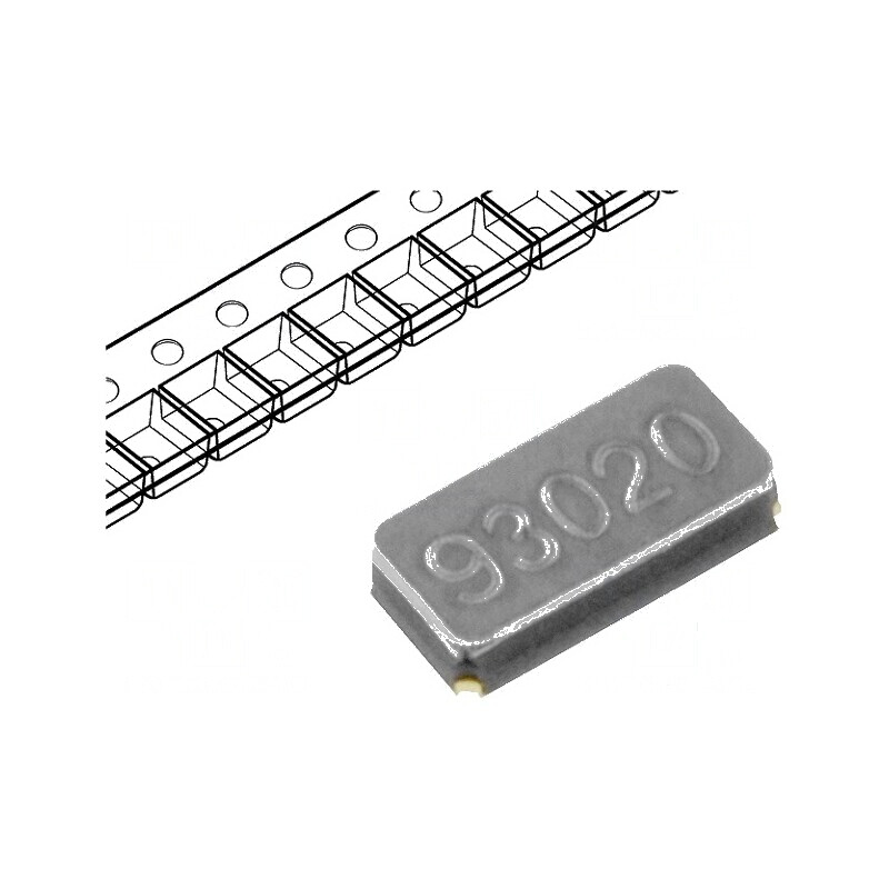 Rezonator de cuarț SMD 32,768kHz ±20ppm 12,5pF 3,2x1,5x0,9mm | Electronic-mag.ro | Componente Electronice Rezonator de cuarț SMD 32,768kHz ±20ppm 12,5pF 3,2x1,5x0,9mm | Electronic-mag.ro | Componente Electronice