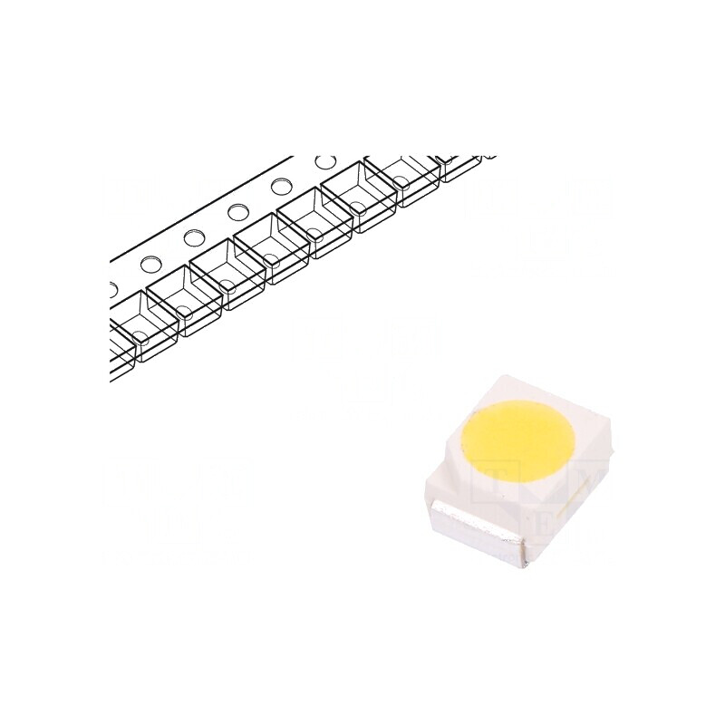 Bandă LED SMD 3528 Alb Cald PLCC2 1800-3550mcd 2700-4000K 120° | Electronic-mag.ro | Componente Electronice Bandă LED SMD 3528 Alb Cald PLCC2 1800-3550mcd 2700-4000K 120° | Electronic-mag.ro | Componente Electronice