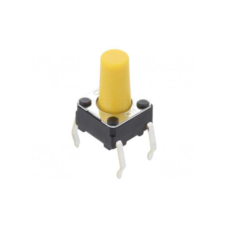 Microîntrerupător TACT SPST-NO 0,05A/24VDC THT Poz: 2 Fără | Electronic-mag.ro | Componente Electronice Microîntrerupător TACT SPST-NO 0,05A/24VDC THT Poz: 2 Fără | Electronic-mag.ro | Componente Electronice