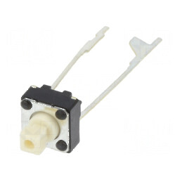Microîntrerupător TACT SPST-NO 0,05A/24VDC THT, Poz: 2, Fără. | Electronic-mag.ro | Componente Electronice