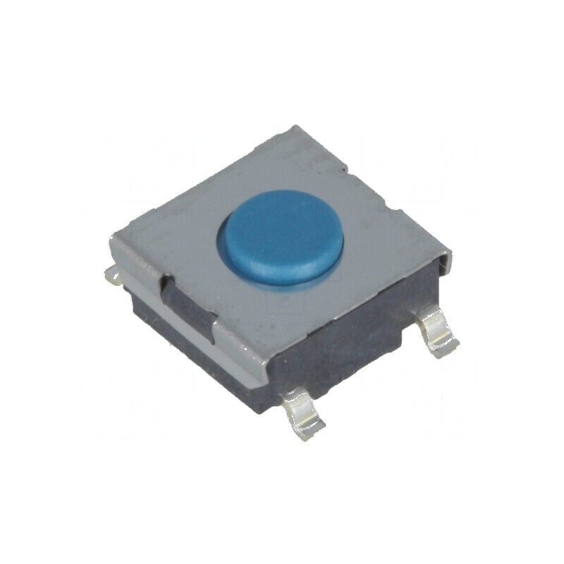 Microîntrerupător TACT SPST-NO 0,05A/24VDC SMT Poz: 2 fără actuare | Electronic-mag.ro | Componente Electronice
