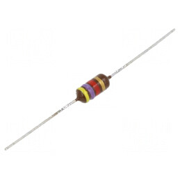 Inductor ferită THT 4,7mH 90mA 20Ω Ø5,2x12mm ±20% 500kHz pentru electronică | Electronic-mag.ro | Componente Electronice