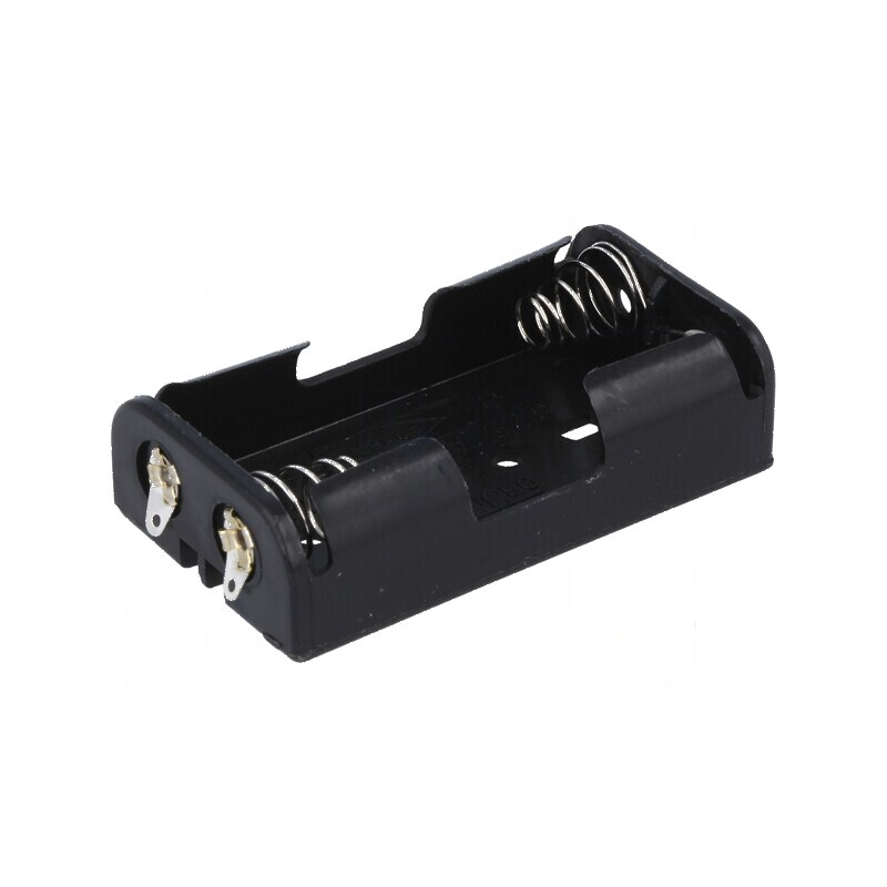 Suport pentru baterii AA, R6, 2 urechi, lipire neagră | Electronic-mag.ro | Componente Electronice Suport pentru baterii AA, R6, 2 urechi, lipire neagră | Electronic-mag.ro | Componente Electronice