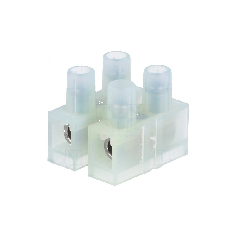 Regletă de conexiuni terminal cu şurub 4mm² 400V - 2 piste | Electronic-mag.ro | Componente Electronice Regletă de conexiuni terminal cu şurub 4mm² 400V - 2 piste | Electronic-mag.ro | Componente Electronice