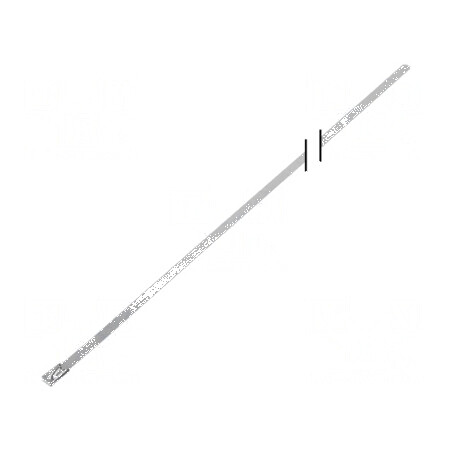 Colier de strângere din oțel natural L: 520mm W: 4,6mm 445N | Electronic-mag.ro | Componente Electronice