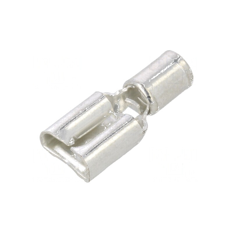 Terminal plat 6,3mm 0,8mm mamă pentru cablu 1,5÷2,5mm², crimpat | Electronic-mag.ro | Componente Electronice Terminal plat 6,3mm 0,8mm mamă pentru cablu 1,5÷2,5mm², crimpat | Electronic-mag.ro | Componente Electronice